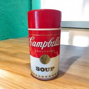 Vintage Campbell’s Soup 1998 Insulated Plastic Thermos 11.5oz